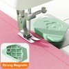 3PCS Magnetic Seam Guide for Sewing Machine, Multifucntional Polygonal Magnet