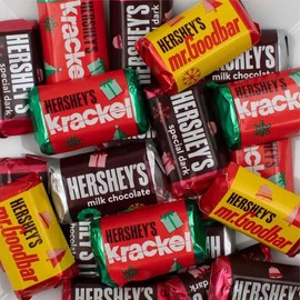5lb Christmas Candy Hershey Miniatures (Approx. 270pcs) Holiday Chocolate