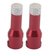 2Pcs Hole Saws Bit Diamond M14 Female Thread Angle Grinder