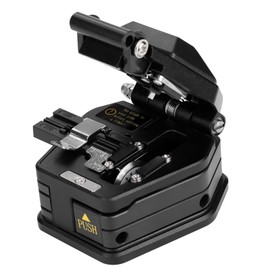 HERCHR Optical Fiber Cleaver, SKL-6C High Strength Fiber Optic Cleaver Optical Fiber Cable Cutting Tool with Bag For125um Optic Fiber