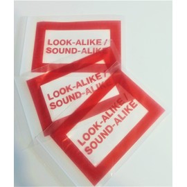 Look Alike Sound Alike, 4x6" Reclosable Bags (20-Pack)
