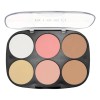 Kit De 4 Paletas De Maquillaje Bissú, Rubores E Iluminadores