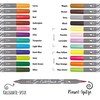 ONLINE Calli.Brush Handlettering Brush-Pens | Set of 24 brush pens