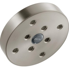 DELTA FAUCET RP70175-SS20 H2Okinetic Raincan Single-Setting Shower Head, Stainless