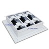 6x6 Modern AC Vent Cover Standard Linear Slot Diffuser -