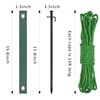 FCENDS Tree Stake Kit, Heavy Duty Anchor Support for Young