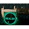 Poker DEALER button: Lighted Rechargeable LED (set of 2)