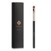 TEOYALL Flat Rounded Concealer Brush, Soft Dense Synthetic Bristles Blending
