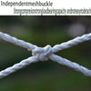 XUTONG White Safety Nets Net Cargo Rope Fence Decor Mesh