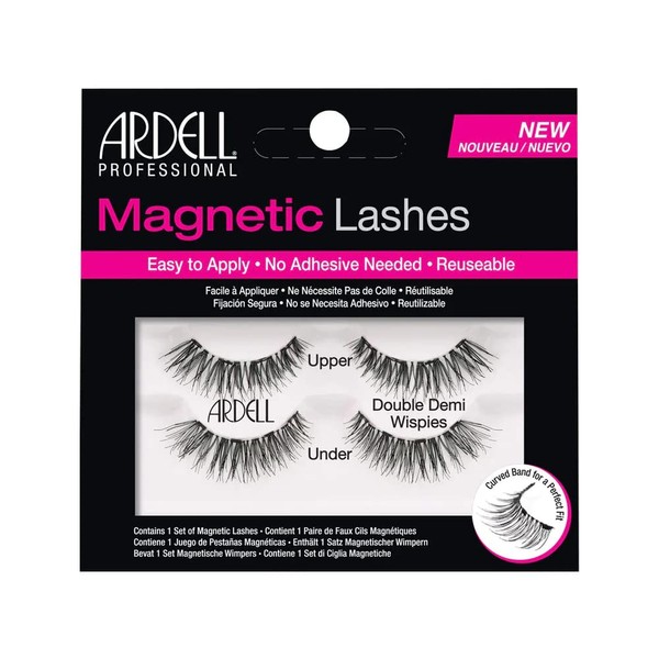 Ardell Professional Magnetic Double Strip Lashes, Demi Wispies | Ardell