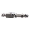 Conector dental de acero inoxidable, conector rápido de aire dental,