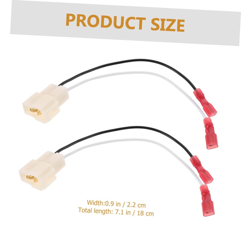 ULTECHNOVO Car Speaker Wire Harness Adapter Plug Universal Adapter Cable