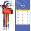 DAKCOS Hex Key Set, 9 Piece Allen Wrench Hex Key
