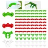 JIEBAO Pack of 120 Plant Benders, Low Stress Training Clips,