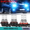 SHENKENUO For Toyota RAV4 2006-2012 LED Headlight High Low+Fog Light