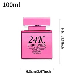 Edp Perfume for Summer, Sweet Fruity Strawberry Vanilla Perfume, Floral Scented Body Spray, Mature Elegant Fragrance, Sophisticated Playful Aromas Women's Perfume, Perfumes for Women, Good Girl Perfumes,¬†Fragrance, Long Lasting Perfume, Bottles:_Pink_10ml+100ml