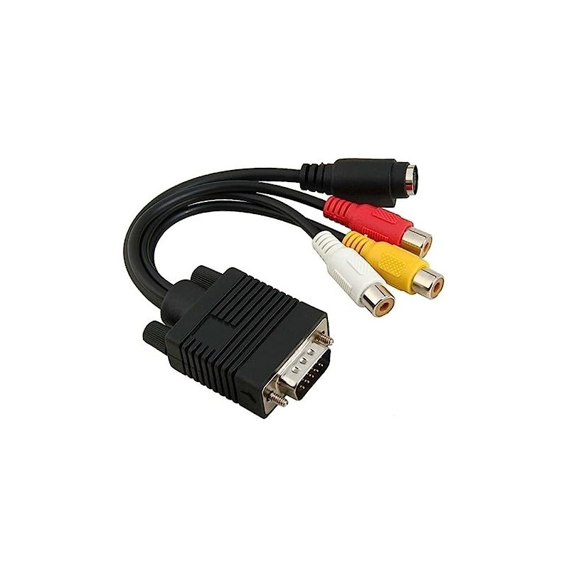 CIYODO Vga to Adaptor Vga to S-Video Adapter Svga to