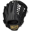 ZETT BSGB3910L Soft Baseball/Softball Grab, Writex, Right Throw, Black (1900)