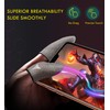Professional Pure Silver Fiber Finger Sleeves Gloves for Mobile Gaming