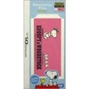 ニンテンドーDS Lite専用 デコレーションフィルム Peanuts:ピンク