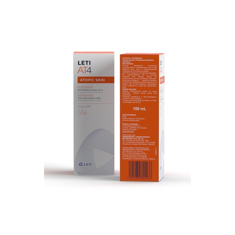 AAZV Leti At4 Crema Intensiva 100ml