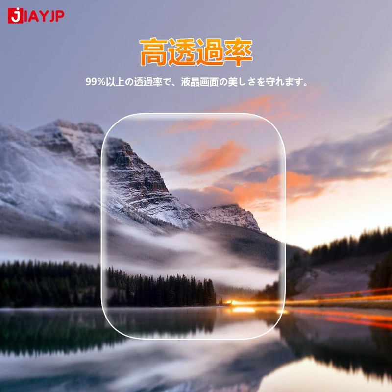JIAYJP [2 Pieces] P1 1.85 Inch Protective Film High Transmittance