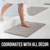 GORILLA GRIP Bathroom Rug Sets, Soft Chenille 2 Piece Area