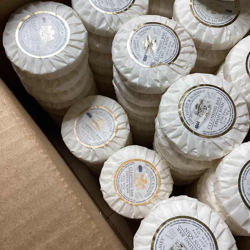 Gilchrist & Soames Cleansing Bar - Aloe Vera Soap 1.5