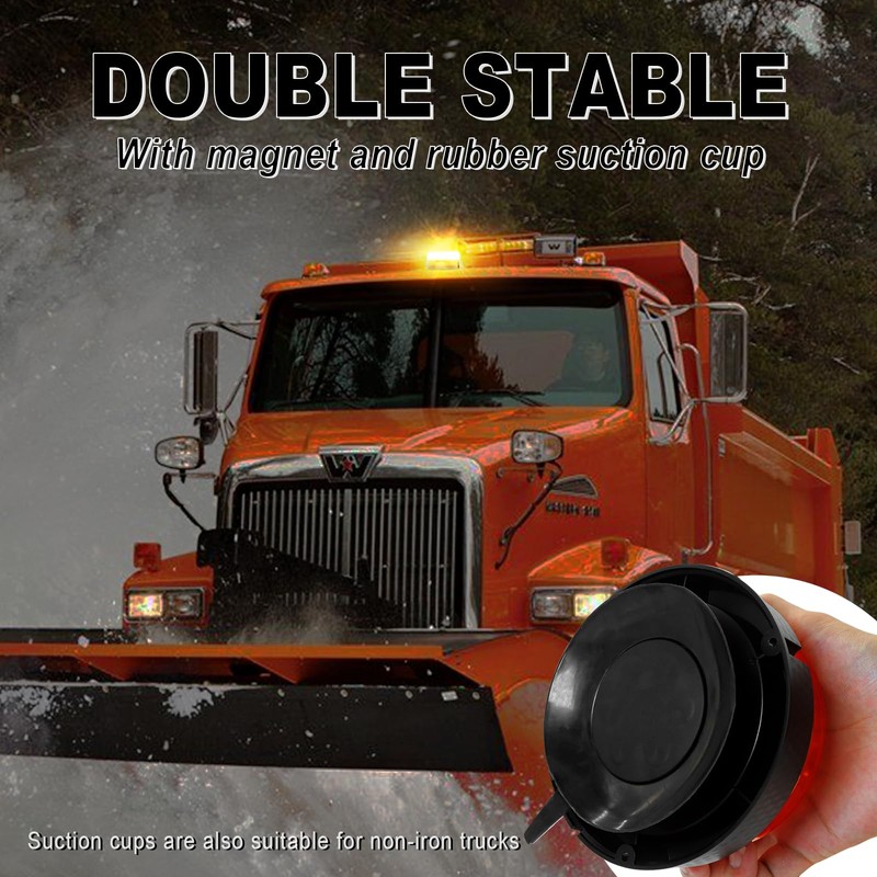 Agrieyes Beacon LED Strobe Lights with Replaceable Lens, Emergency Warning