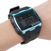 Digital Sports Watch Large Dial Night Light Waterproof Dual Time