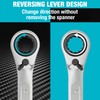 DURATECH 4 in 1 Ratchet Spanner 10 x 19 mm