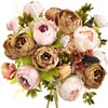 FiveSeasonStuff - Flores Artificiales Peonías de Seda y hortensias para