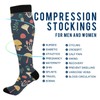 Wusikd Cute Mushrooms Forest Compression Socks for Women and Men