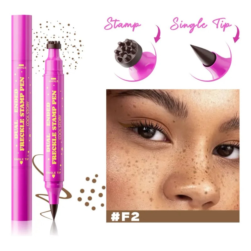 Lápiz Para Pecas 3n1 Con Doble Punta Y Sello Para
