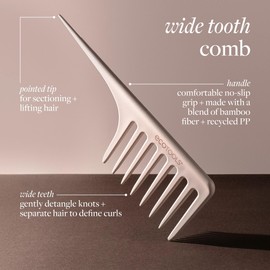 EcoTools Wide Tooth Comb, 1 Count
