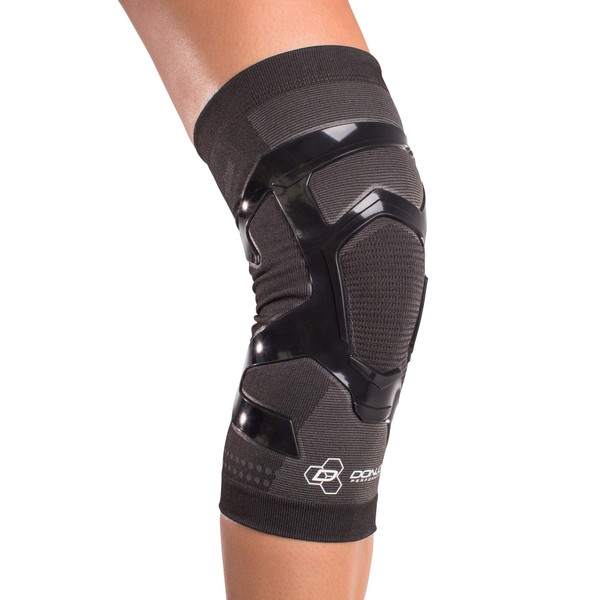DonJoy Performance TRIZONE Compression: Knee Support Sleeve, Left Leg, Black, X-Large