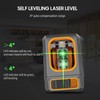 Cross Line Laser Level with Bracket 30M/ 98FT Self Leveling