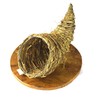 cornucopia basket for thanksgiving decor. (14in cornucopia)