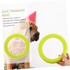 GANAZONO Durable Dog Training Ring Lightweight Chew for Interactive Play