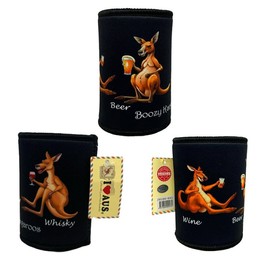 I Love Aus Boozy Kangaroo Stubby Holder 1 unit