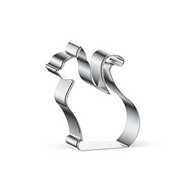 WJSYSHOP Cat with Long Tail Shape Cookie Cutter
