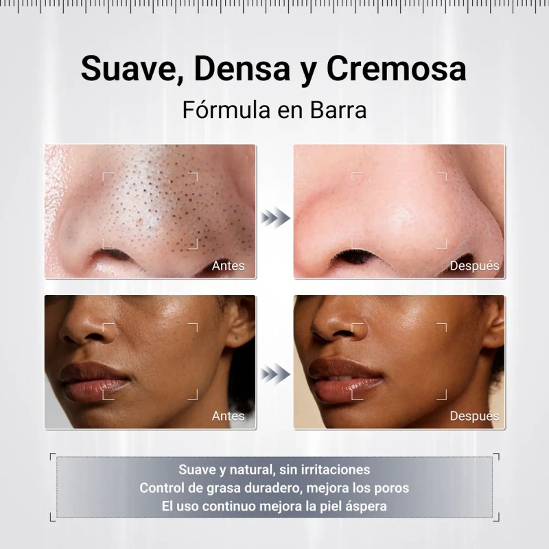 Dr.leo Mascarilla De Arcilla Barra Poros Y Puntos Negros 2pc
