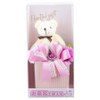 Q-FLA Teddy Bear Soap Flower Bath Salt Carnation Purple Gift, 1 piece, 1g / 큐플라(Q-FLA) 곰인형 비누꽃 입욕제 카네이션 퍼플 선물용, 1개, 1g