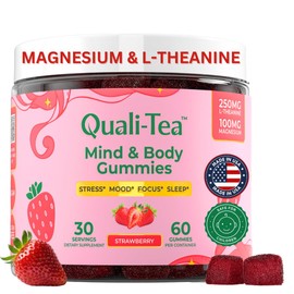 Stress Relief Supplement for Women & Kids | L Theanine GABA Supplements with Rhodiola Rosea for Stress | Magnesium Citrate Gummies for Kids | Cortisol Supplements for Women | Kava Kava Alternative