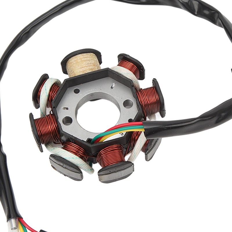 Magneto Stator 8 Coil 5 Wire High Temperature Copper Wire