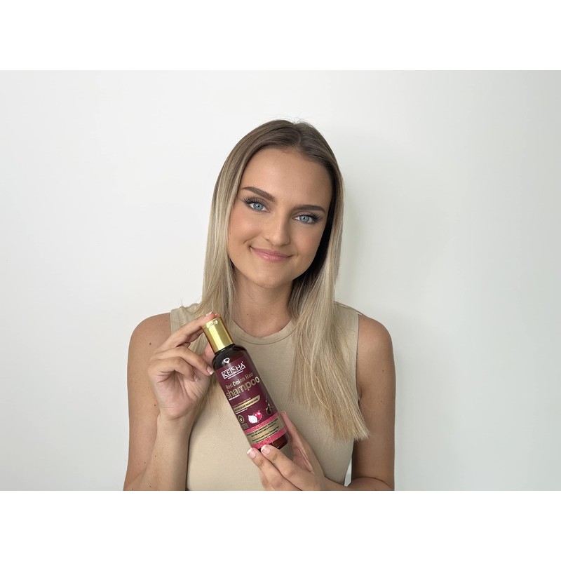 Keisha Red Onion Hair Shampoo 200ml for thicker and stronger