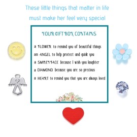 SAM & LORI Mother Daughter Bracelets for Teen 21st Birthday Gifts for Her Gifts for Daughters from Mothers Day Step Daughter Year Old Presents Easter Christmas Stocking Stuffer Valentine Cuff