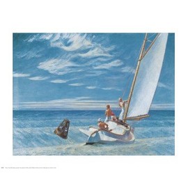 Ground Swell - Poster by Edward Hopper (30 x 24)