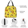 Curious George Insulated Lunch Bag Black Lunch Box Thermal Insulated