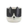 balvi Kitty Flower Pot Colour Black and White Original Flower